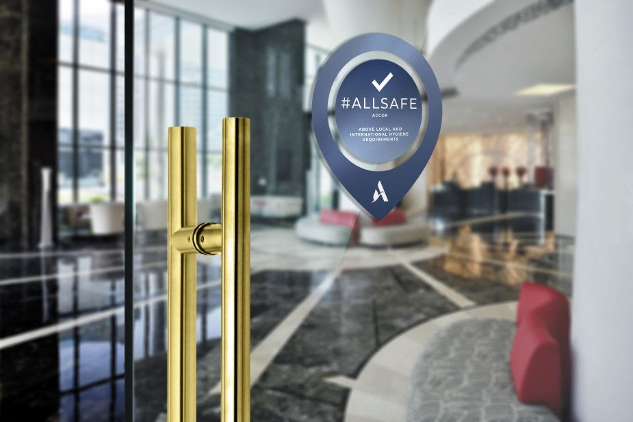 Accor: 95% dos hotéis reabertos já contam com selo AllSafe 1 unnamed