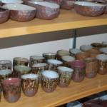 Copos e vasilhas do Ateliê Saracuna