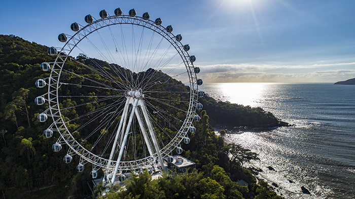 Roda-gigante de Balneário Camboriú terá ingressos a partir de R$ 32 1 Hildo Junior - FG Big Wheel