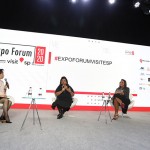 Painel com Chieko Aoki, Luiza Trajano e Sonia Hess
