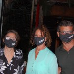 Rosa Maria Barata, agente de viagem da RMB; Lúcia Silva, da Mary Turismo; e Carlos Alexandre, da Dunes Barra Turismo