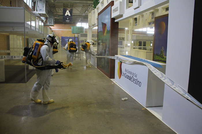 Sanitizações serão realizadas de tempo em tempo pela Imunizadora Hoffmann