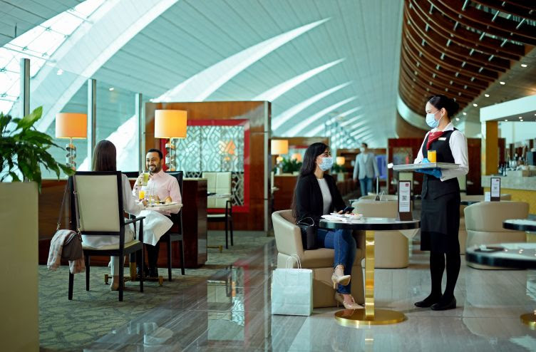 Emirates volta a abrir seus lounges pelo mundo 1 lounge emirates