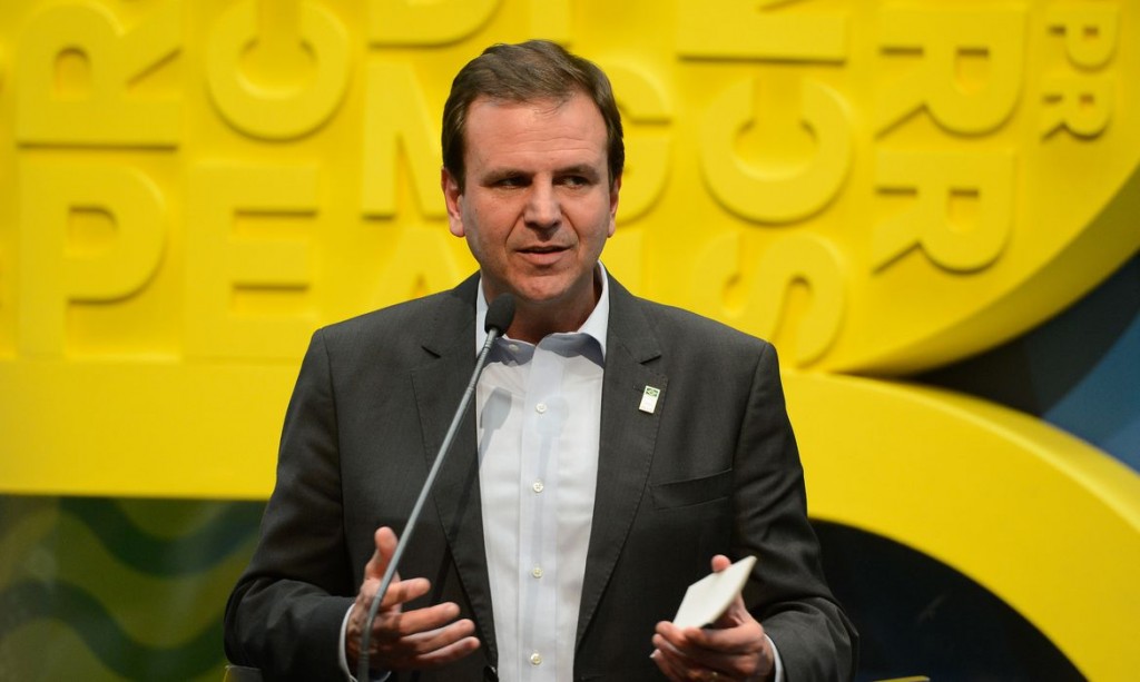 Rio de Janeiro - O prefeito do Rio de Janeiro, Eduardo Paes fala durante cerimônia de abertura da Casa Brasil no Pier Mauá, na zona portuária da capital. (Tomaz Silva/Agência Brasil)