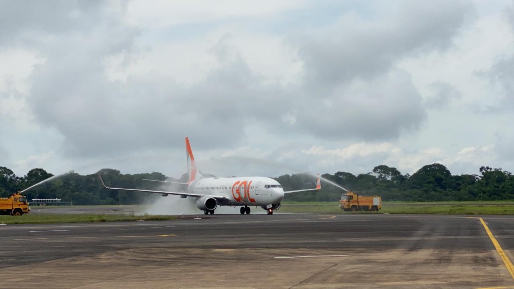Gol pousa B737-800 em Carajás (PA) pela primeira vez 2020.12.16.GOL.Carajas.batismo.Divulgacao-01