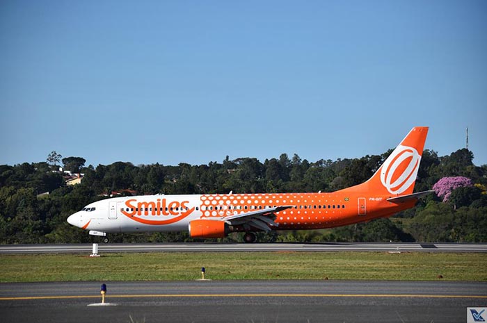 "Reintegração da Smiles deve proporcionar diversas sinergias", diz Grupo Gol 1 Avião Gol smiles