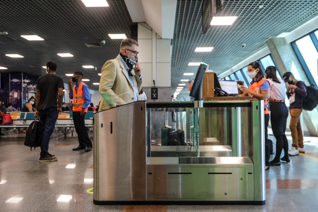 Embarque biométrico no Aeroporto de Salvador teve início nesta segunda-feira (14)