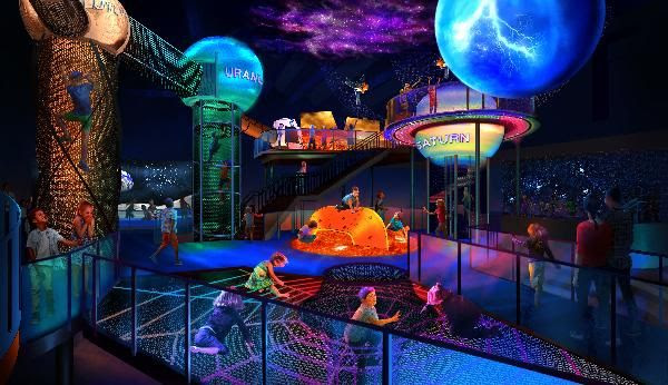 Kennedy Space Center, na Flórida, inaugura nova atração em 1º de janeiro 1 Imagem em perspectiva de como será a atração