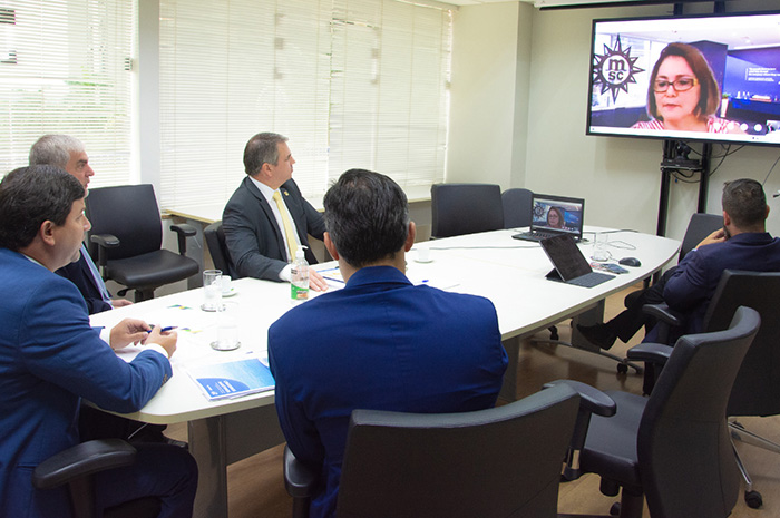 Reunião de Embratur com a Clia aconteceu nesta quinta-feira (14)