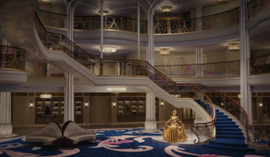 Disney Cruise Line revela detalhes do lobby do Disney Wish; vídeo