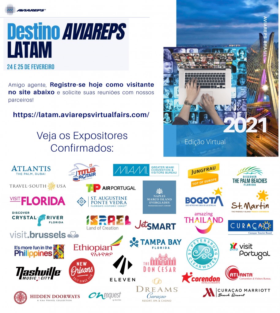 Destino Aviareps acontece na próxima semana com mais de 30 expositores 1 Invite