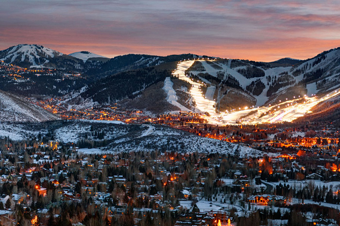 Park City, um dos principais destinos de neve dos EUA