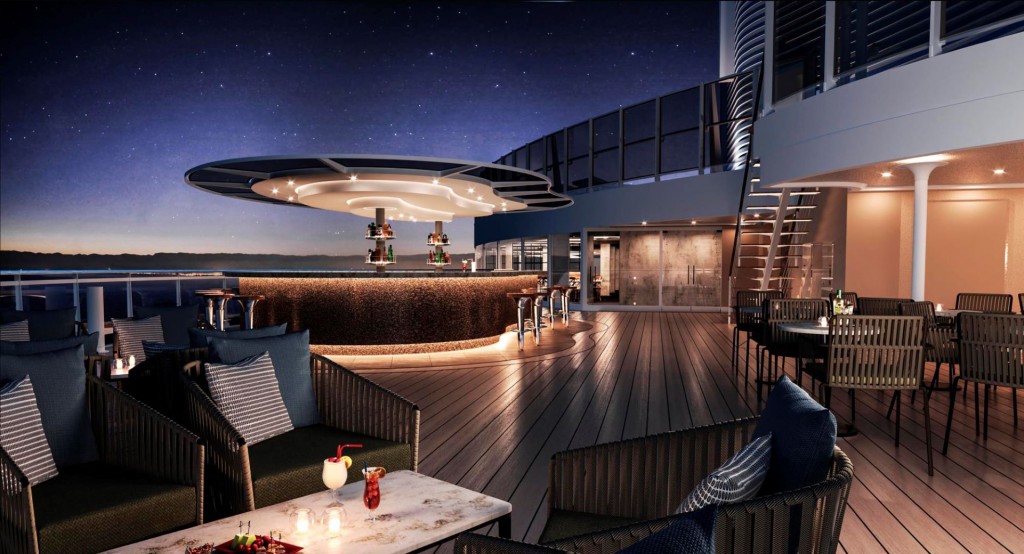 MSC Seashore estreia em agosto no Mediterrâneo; conheça o navio SKY BAR