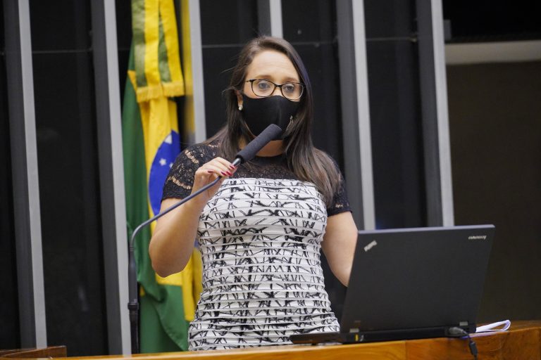 Setor de Turismo foi incluído na lei pela relatora, deputada Renata Abreu (Podemos-SP) (Foto: Pablo Valadares/Câmara dos Deputados)