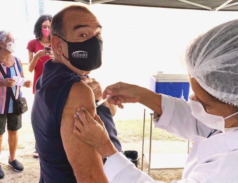 Marilberto França, CEO da Affinity, já tomou a primeira dose da vacina