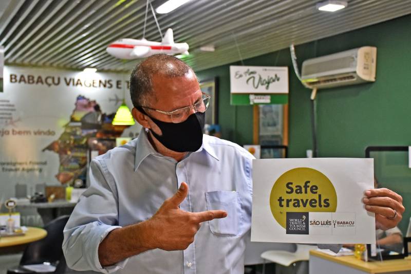 São Luis inicia concessão do selo 'Safe Travels' a empreendimentos turísticos Selo Safe Travels
