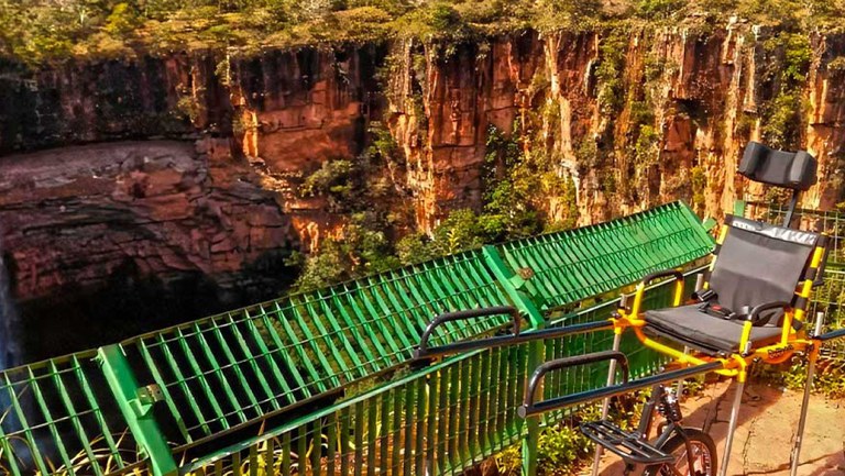 Chapada dos Guimarães ganha equipamento para deficientes físicos 1 c9b0db2a-4635-493f-9912-0b2f5f71b47b