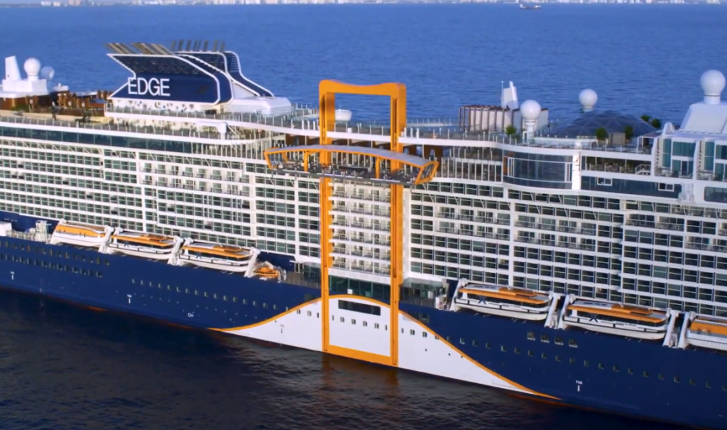 Celebrity Cruises apresenta o Celebrity Beyond em cerimônia oficial
