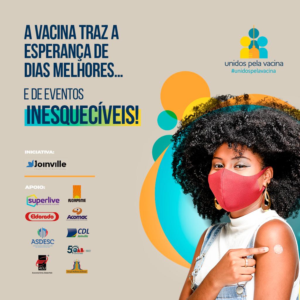 Joinville CVB lança campanha de incentivo à imunização 1 Campanha Vacinação JCVB