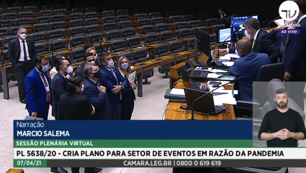 Câmara aprovou o substitutivo do Senado ao texto (Foto: divulgação/TV Câmara).