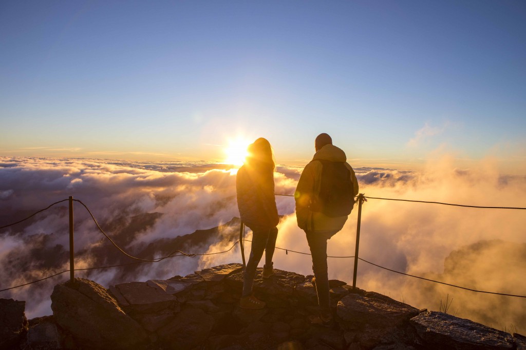 Pico do Areeiro, na Ilha da Madeira. (Foto:Andre Carvalho)