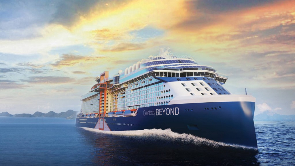 Celebrity Cruises apresenta o Celebrity Beyond em cerimônia oficial