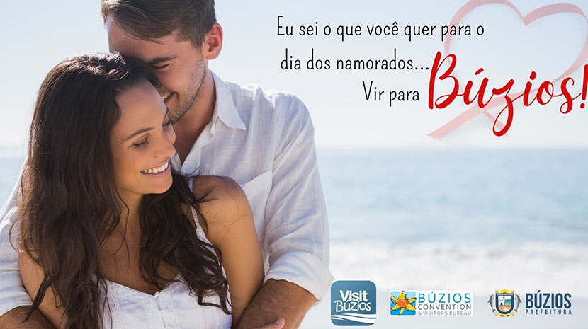 Búzios Convention lança campanha para o mês dos namorados Nova campanha do Búzios Convention