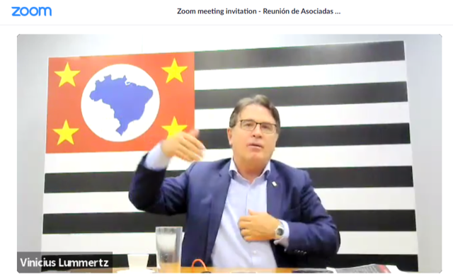 Em reunião com Asicotur, Lummertz destaca medidas para retomar turismo Fotos Vinicius Lummertz-ASICOTUR