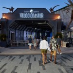 05 Jurassic World VelociCoaster Universal Orlando inaugura montanha-russa 'Jurassic World VelociCoaster'; fotos