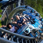 14 Jurassic World VelociCoaster Universal Orlando inaugura montanha-russa 'Jurassic World VelociCoaster'; fotos