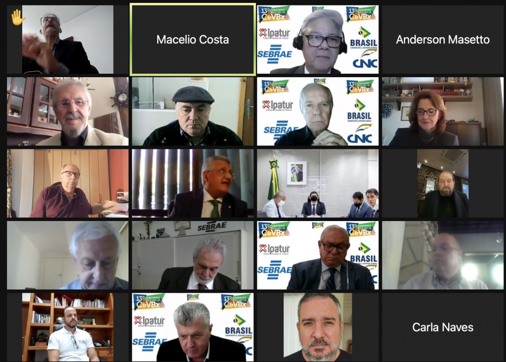 13º Congresso Brasileiro de C&VBx inicia com reflexões sobre retomada e futuro do setor 2 Participantes do 13º Congresso Brasileiro de Convention & Visitors Bureaux