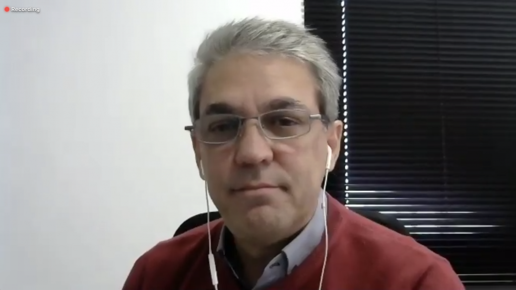 Projeto de 10 anos, fusão Abav-SP/Aviesp une principais emissores e marca fim da feira 3 Fernando Santos durante coletiva de imprensa, nesta terça-feira (22).