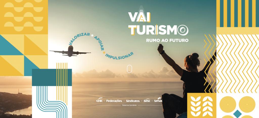 Página inicial do site Vai Turismo