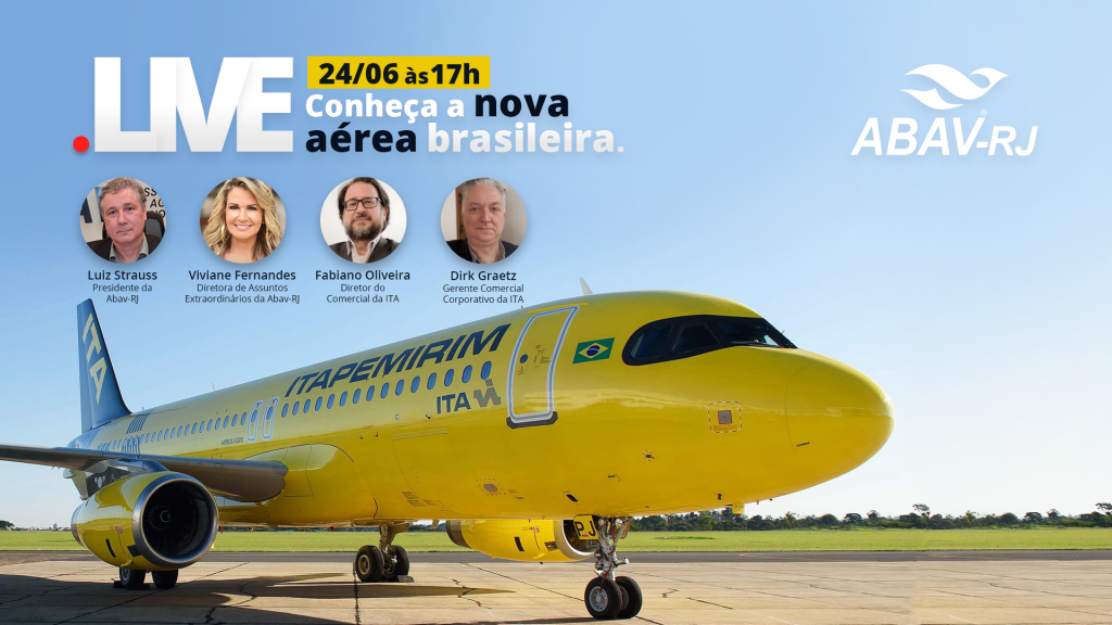 Tela Espera Youtube - Live Conheça a Nova Aérea brasileiraFINAL