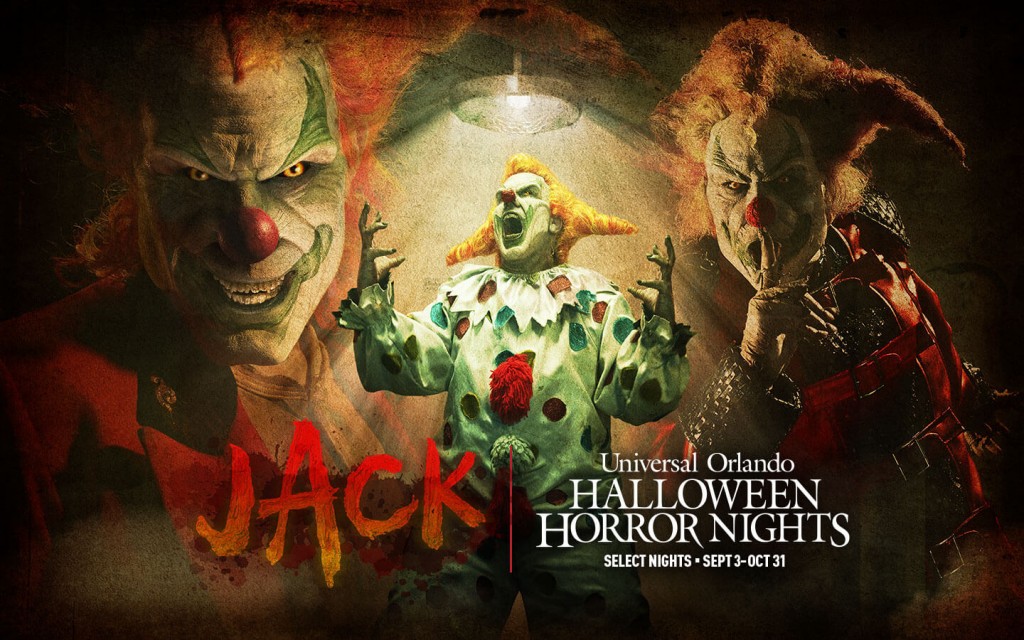 Universal terá Palhaço Jack como personagem principal do Halloween Horror Nights 1 Universal Orlando Resort Celebrates Return of Jack the Clown to Halloween Horror Nights 2021