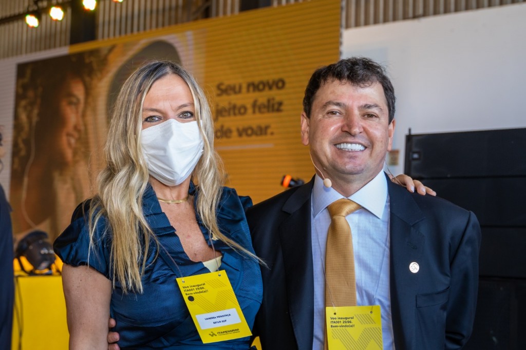 Vanessa Mendonça e Sidnei Piva Claudio Gerber  Setur