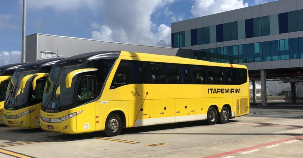 Itapemirim passa a fazer transporte de passageiros no aeroporto de Salvador 1 itapemirim onibus