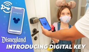 Disneyland Resort lançará chave digital para abrir quartos de hotel direto pelo app