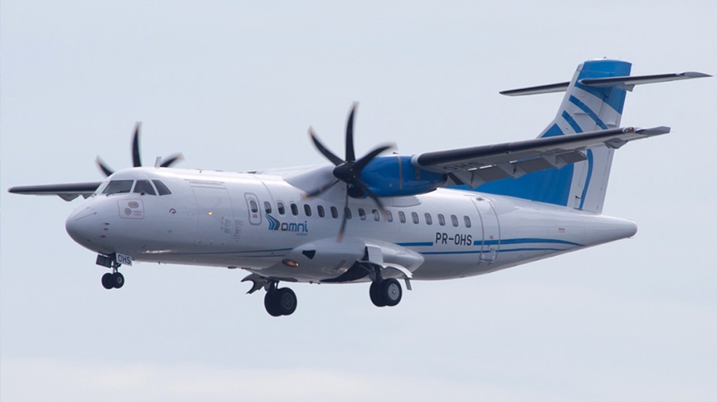 Aparecida (SP) ganha pacotes de turismo religioso com fretamento aéreo 2 ATR-42-500 da OMNI Aviation - Foto Divulgação
