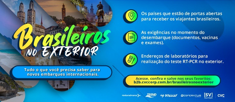 CVC Corp lança portal com requisitos para brasileiros que viajarem ao exterior 1 B2B-exterior