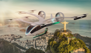 Eve e Flapper vão desenvolver operações para o mercado de Mobilidade Aérea Urbana