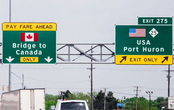 EUA anunciam reabertura das fronteiras terrestres com México e Canadá 1 Restrição já dura 16 meses