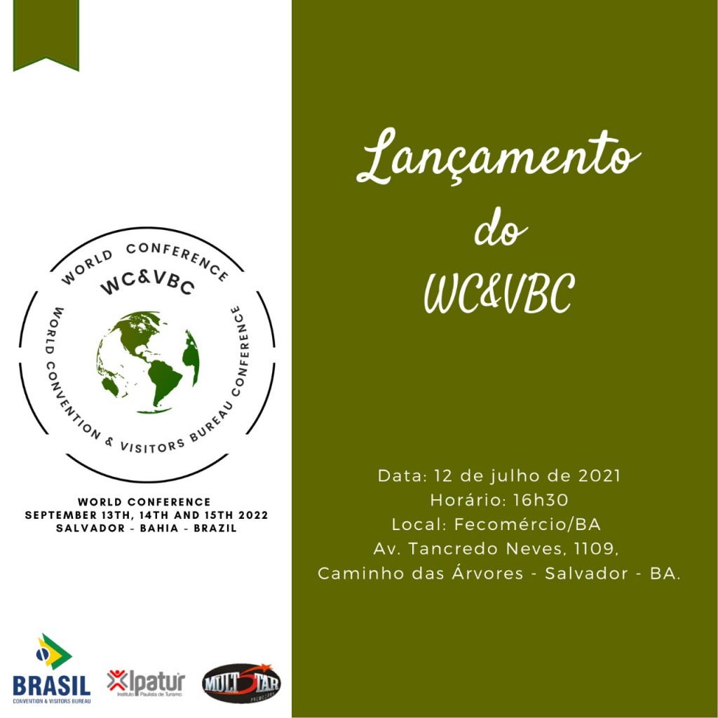 Salvador será palco da 1ª Conferência Mundial de C&VBx em 2022 1 WhatsApp Image 2021-07-09 at 10.32.55 PM