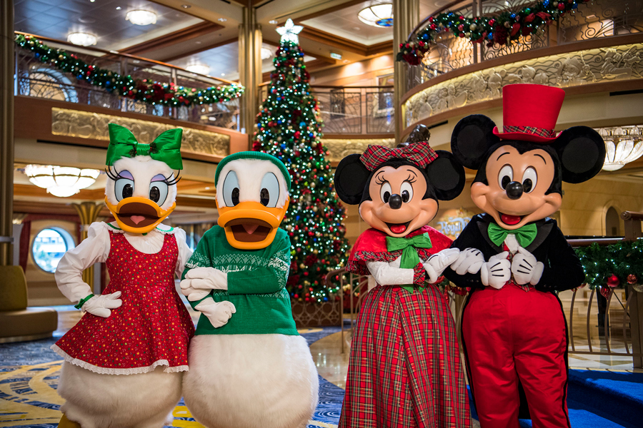 Disney Cruise Line inicia celebrações de Natal em novembro disney cruise line natal