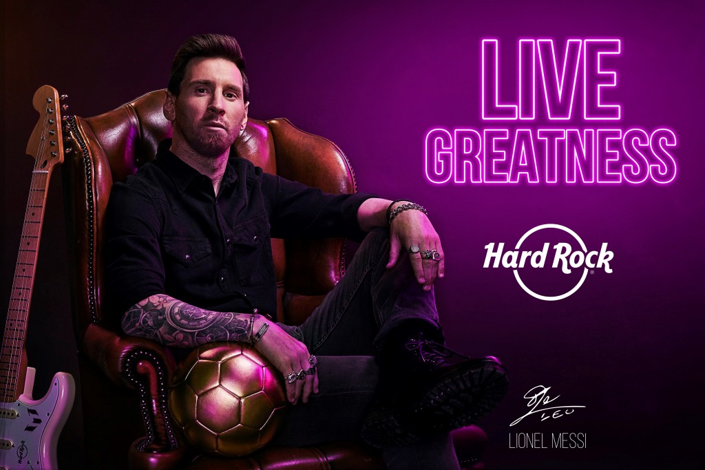 Hard Rock Café anuncia Lionel Messi como embaixador até 2026 image001