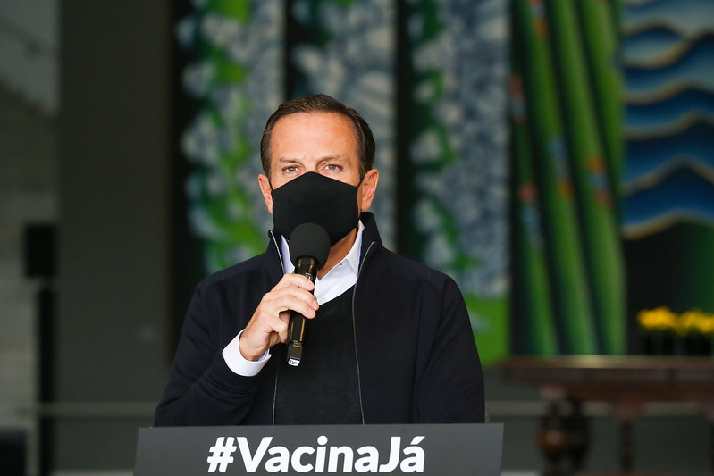 Governo de SP recomenda limite de 70% de capacidade para festas e shows 1 joão dória