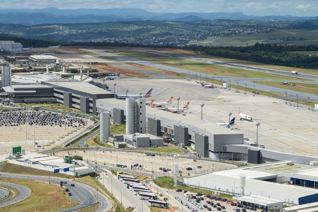 2 Aeroporto Internacional de BH Foto Aérea confins BH Airport completa nove anos de concessão com 875 mil voos e 63 destinos atendidos