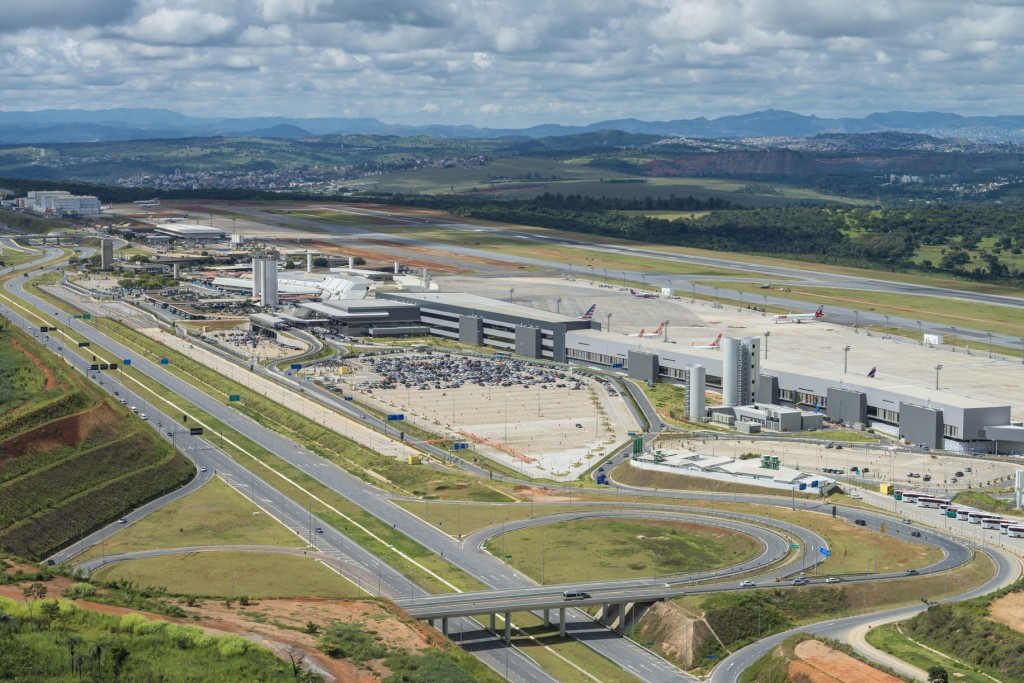 3 Aeroporto Internacional de BH Foto Aérea confins BH Airport fecha o primeiro semestre com fluxo de 5 milhões de passageiros