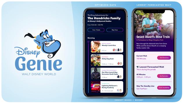 Disney lança 'Disney Genie' para aprimorar visita e anuncia fim do FastPass; entenda 2 630x355