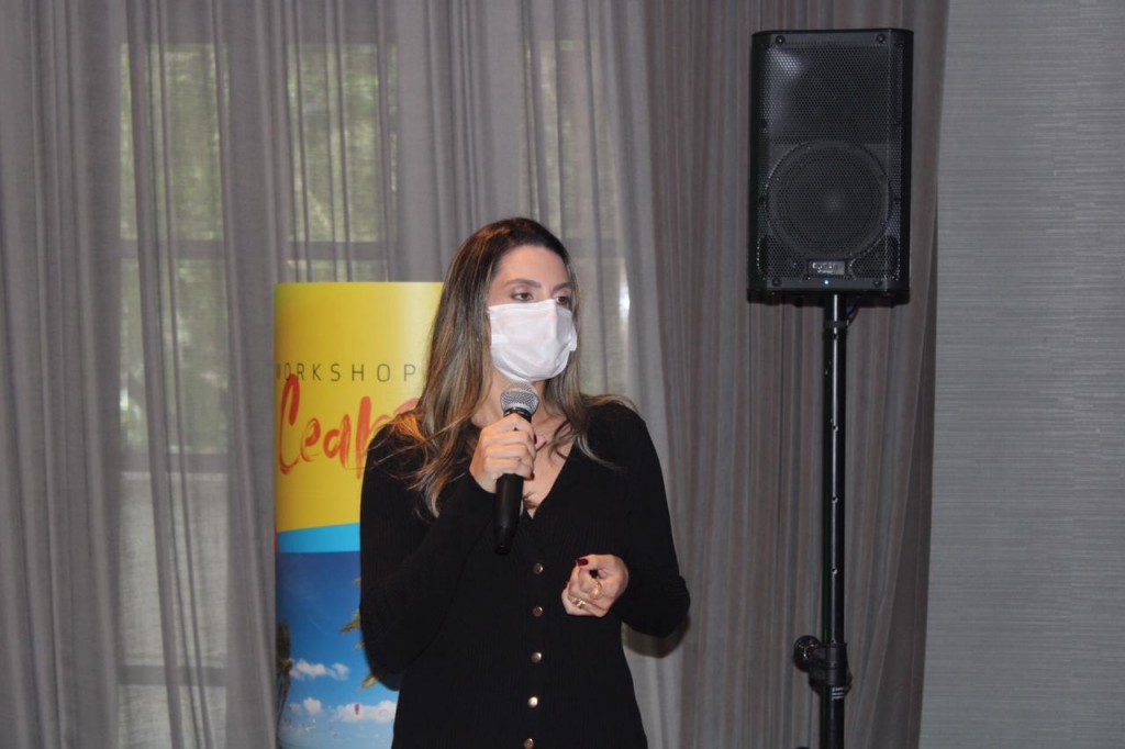 Ceará retoma promoção e convoca trade para fazer negócios 1 Denise Carra, secretária executiva de Turismo do Ceará